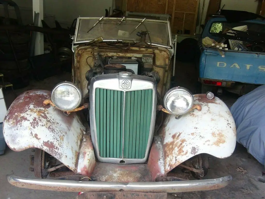mg td barn find / additional parts