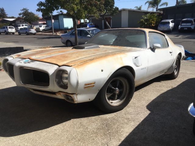 1970 pontiac trans am ram air iii numbers matching all original 64k barn find