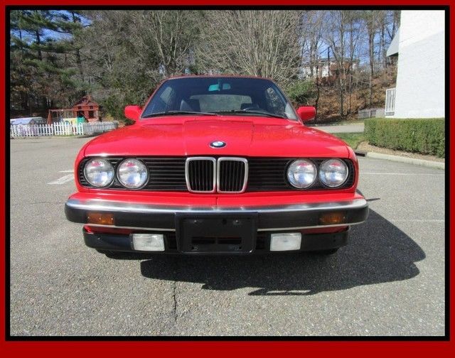 1988 bmw 325i convertible convertible sport package low miles clean