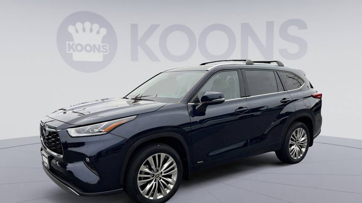 2022 toyota highlander hybrid platinum