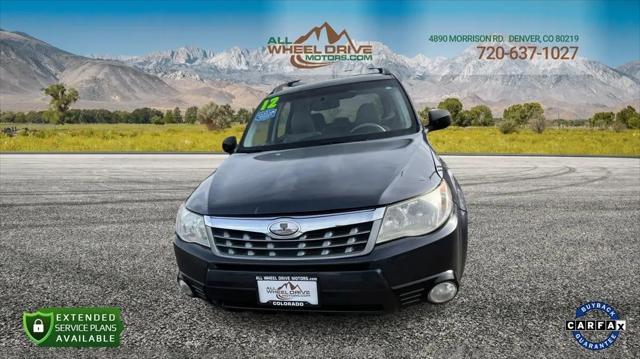 2012 subaru forester 2.5x premium