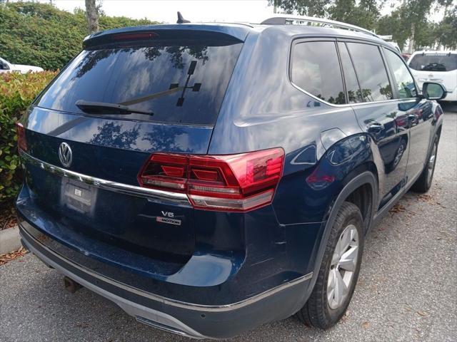 2018 volkswagen atlas 3.6l sel