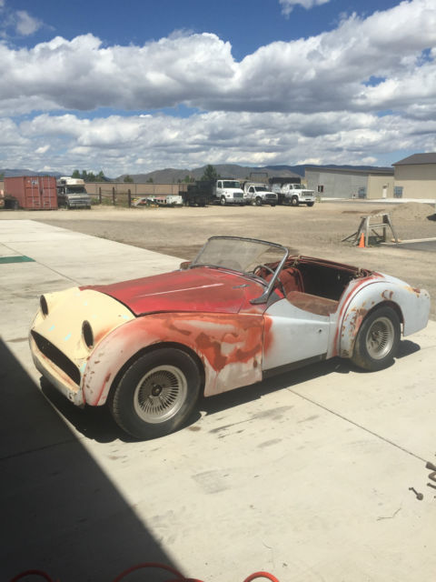 1959 triumph tr3 roadster project
