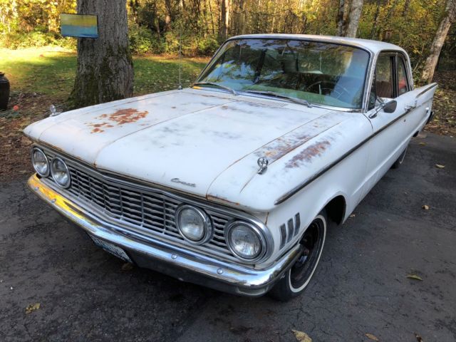 1961 mercury comet s-22 2door sedan a/c,buckets, *project* runs and drives