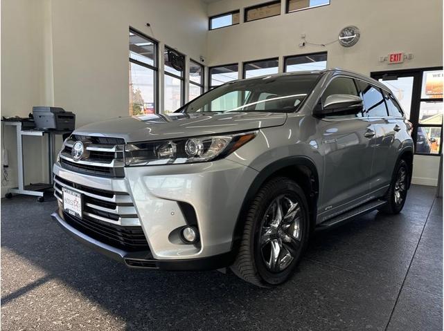2018 toyota highlander hybrid limited platinum