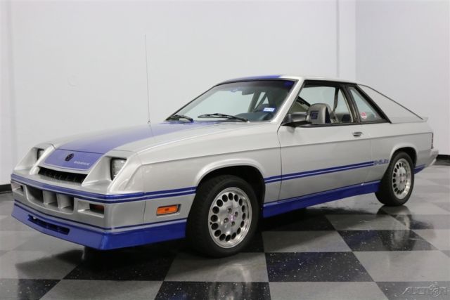 1983 dodge charger shelby coupe 1983 shelby used 2.2l i4 8v manual fwd