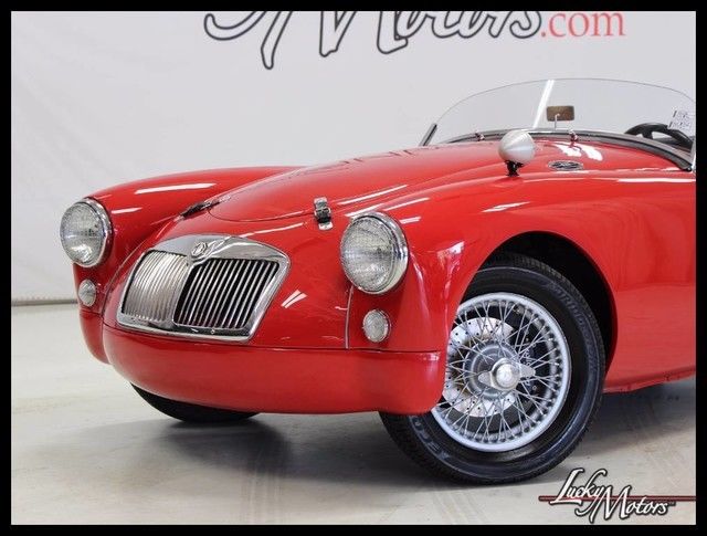 1958 mg mg a convertible 5-spd 19472 miles red convertible manual