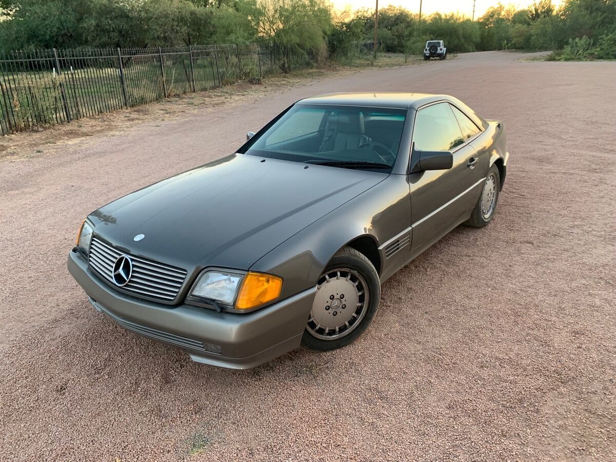 1992 mercedes-benz 500 sl convertible arizona original with records since new