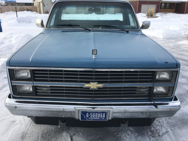 1984 chevrolet silverado k10 4x4 diesel