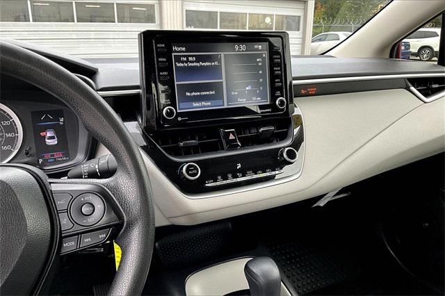 2022 toyota corolla le