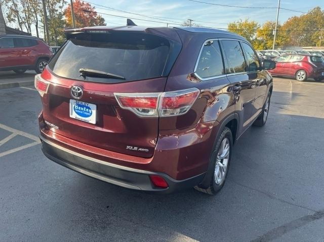 2015 toyota highlander xle