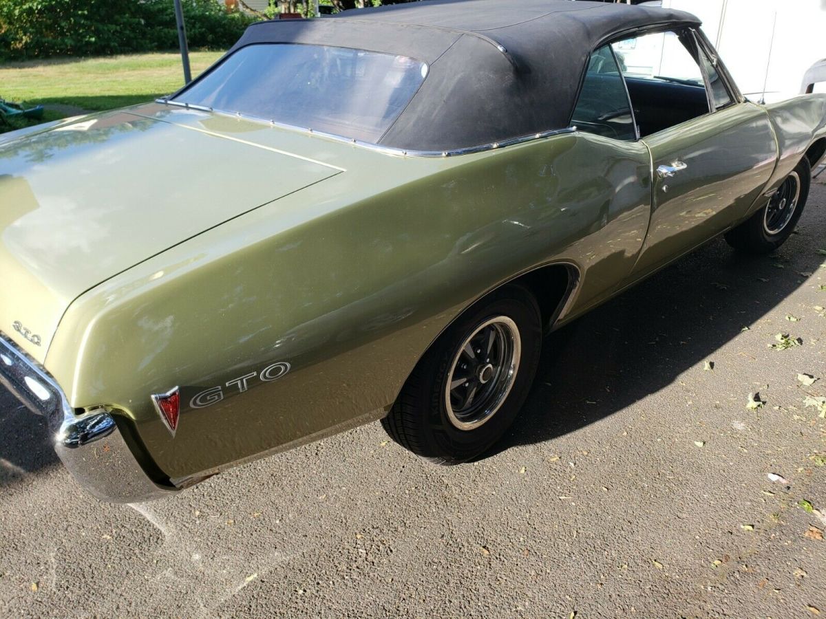1968 pontiac gto convertible * very rare