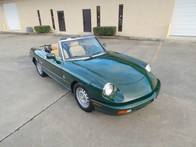 1991 alfa romeo spider roadster automatic only 39k miles only 2 owners must see