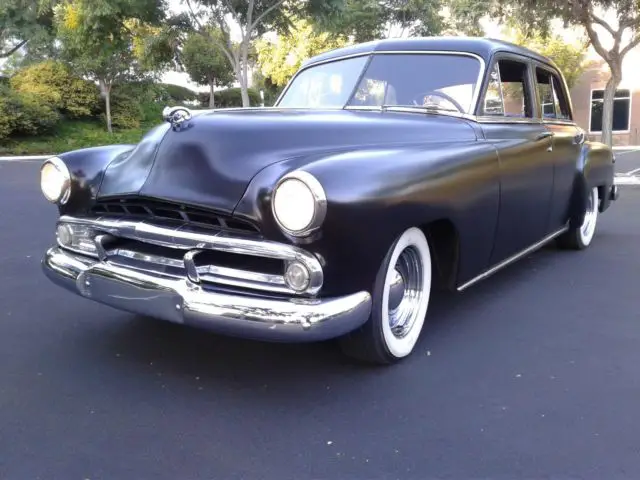 restomod 1951 satin black bomber flathead