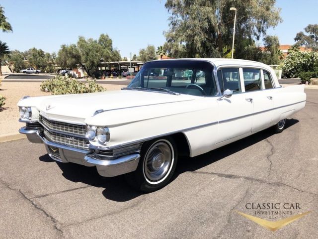1963 cadillac fleetwood series 75 9 pass. limousine - only 66k miles - wow!