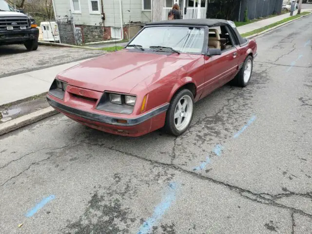 1986 ford mustang foxbody heavily modified upgraded convertible 5 speed 306 5.0