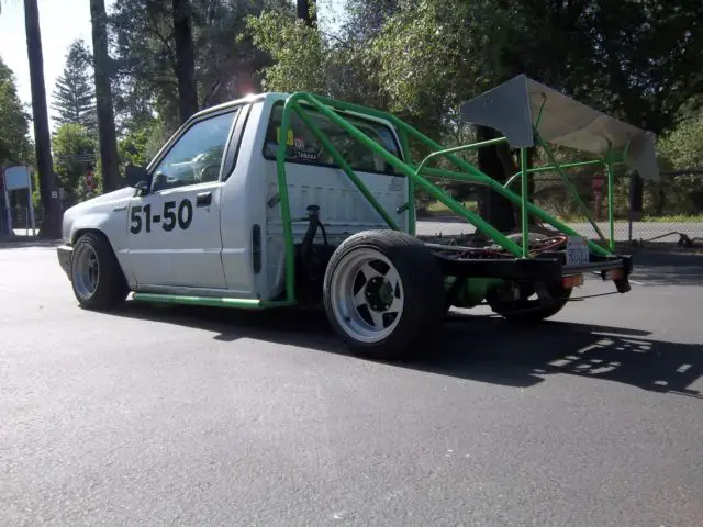 supercharged 1992 mitsubishi mighty max. drift/track truck. daily driver! caged!