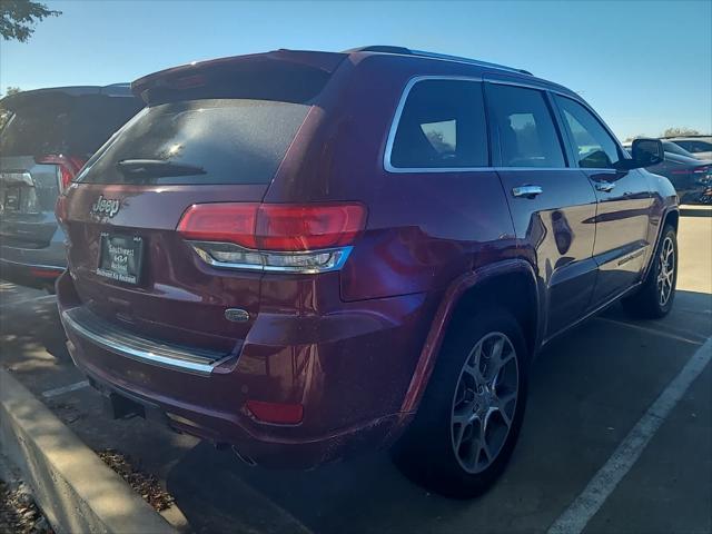 2021 jeep grand cherokee overland