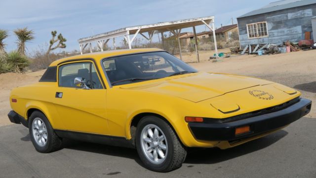 1978 triumph tr7 california car 4 cyl. 5 speed hard top, rare!!!