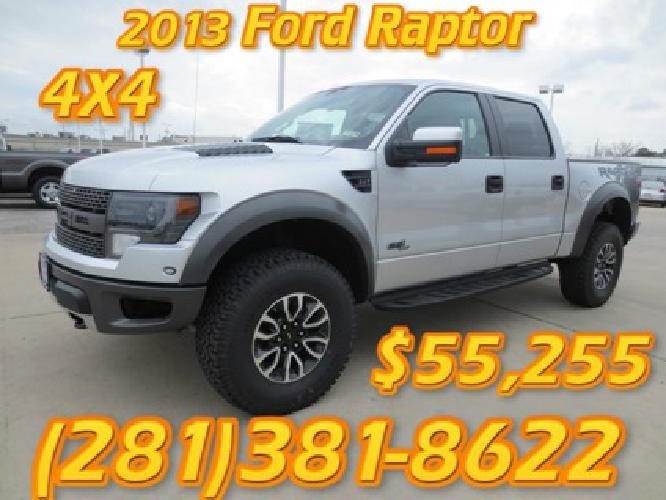 2013 ford f150 raptor / nav / sunroof / 6.2 v8 in crosby, tx