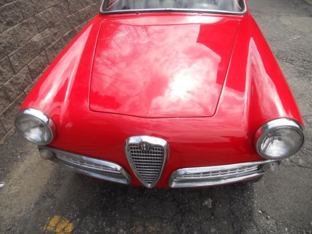 alfa romeo 1961 giulietta sprint coupe rust free body