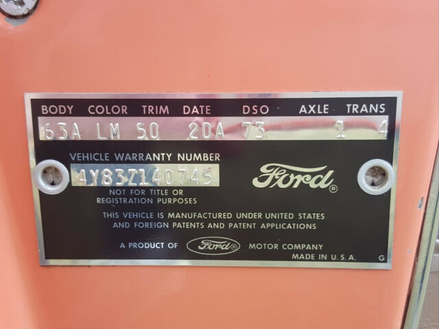 1964 ford thunderbird 2 door 89700 mi v8 3-spd cruise-o-matic am radio 3rd owner