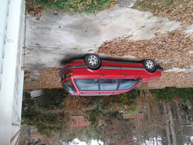 red passat wagen
