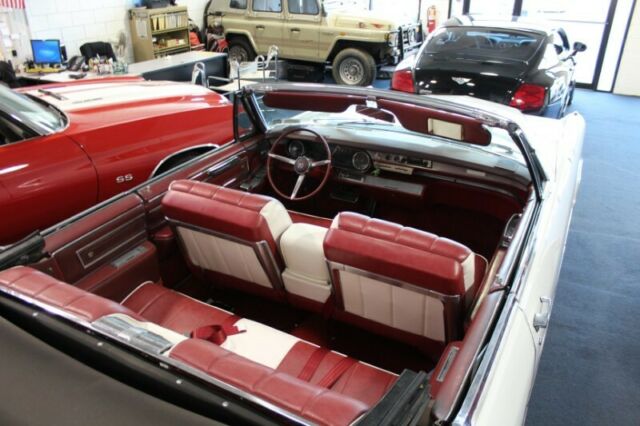 1966 cadillac deville convertible 63,022 miles white 2 door 429 automatic