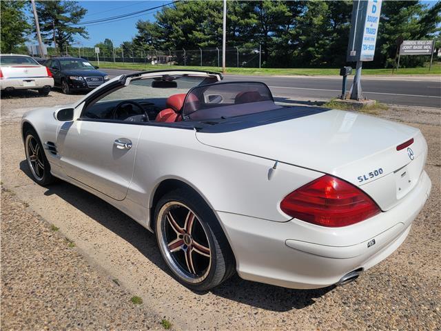 2004 mercedes-benz sl-class sl500 roadster convertible salvage rebuildable