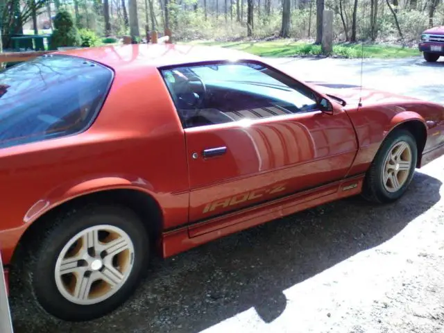 1989 chevrolet iroc z28 camaro