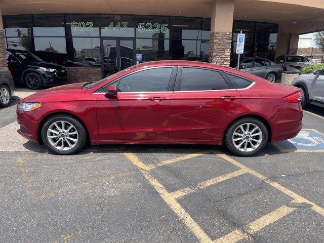 2017 ford fusion se