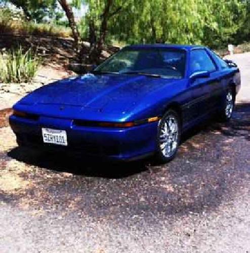 1991 toyota supra, superman blue, new bmw rims/tires in winchester, ca