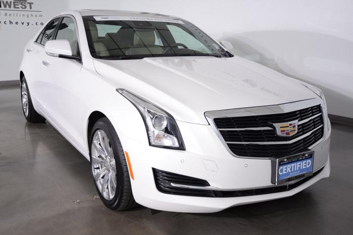 certified 2017 cadillac ats 2.0t luxury sedan bellingham, wa 98226 for sale in bellingham, washington