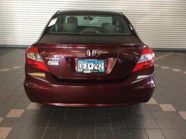 used 2012 honda civic lx sedan duluth, mn 55811 for sale in duluth, minnesota