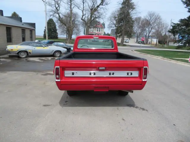 1969 ford f100 ranger no reserve see video 360 automatic p/s p/b 67 68 70 71