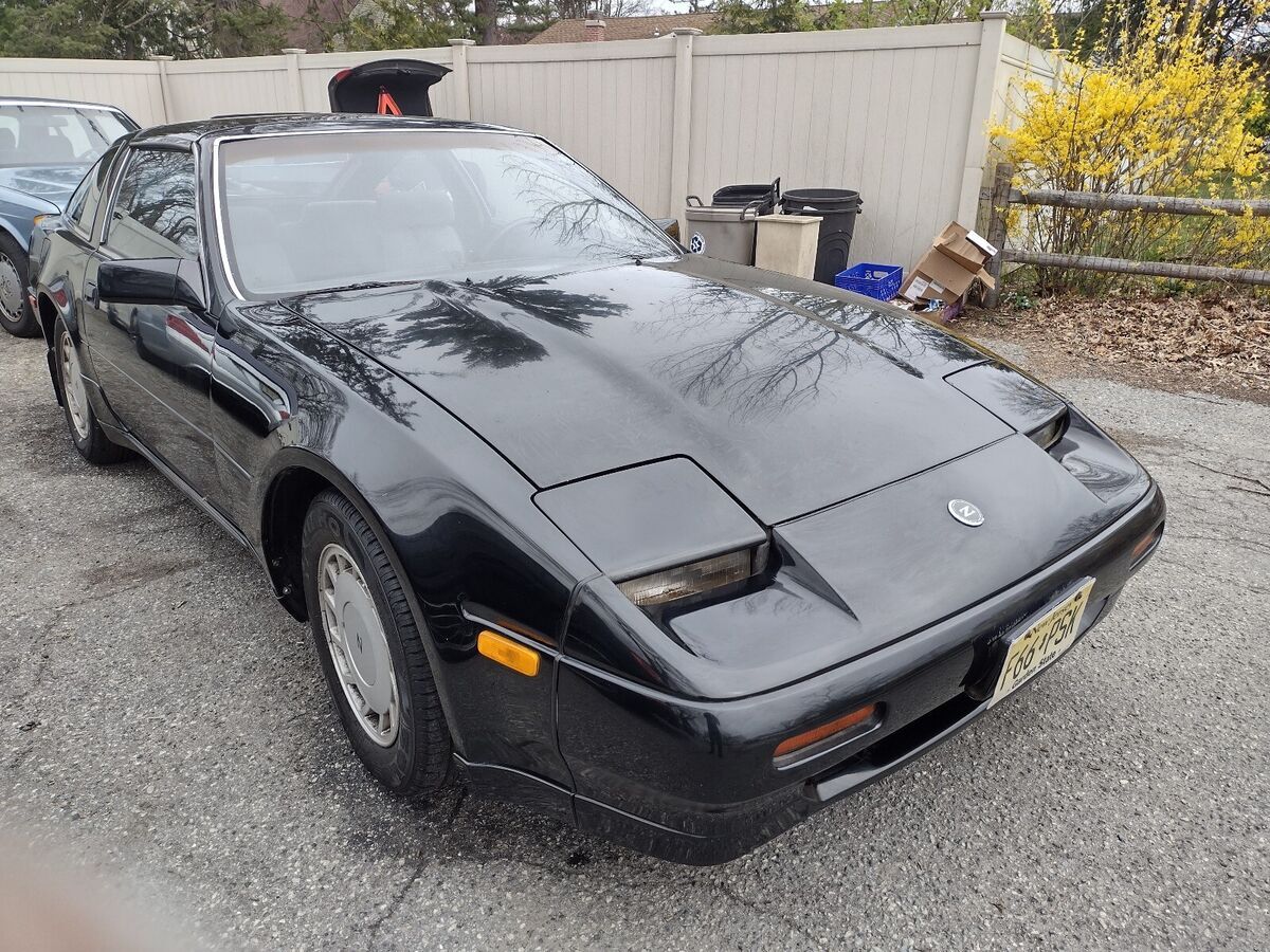 1988 nissan 300zx coupe black 2+2