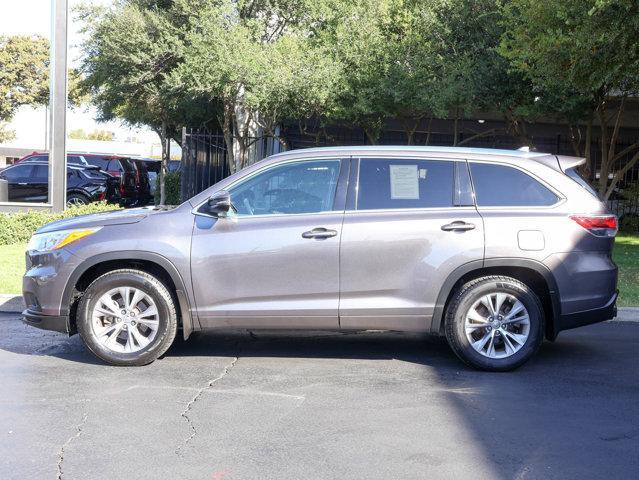 2014 toyota highlander xle