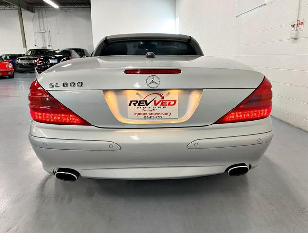 2004 mercedes-benz sl-class sl600 2dr roadster 5.5l