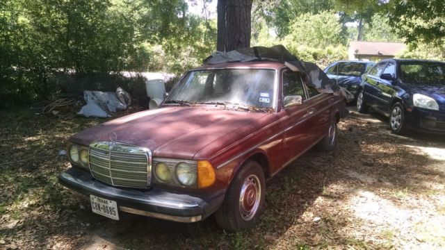 1981 mercedes-benz 240d , as is