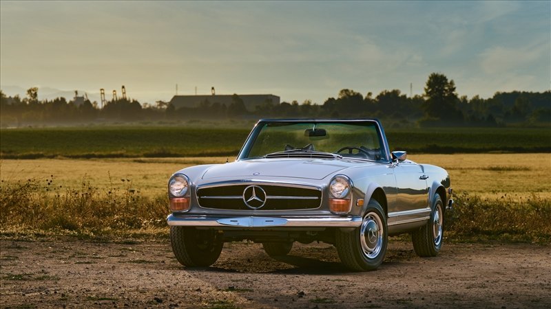 1970 mercedes-benz 280sl 4-speed