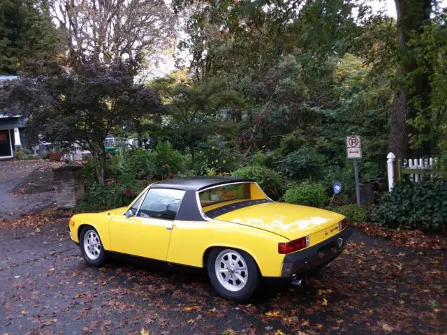 1973 porsche 914 2.0 numbers matching excellent original condition sun yellow