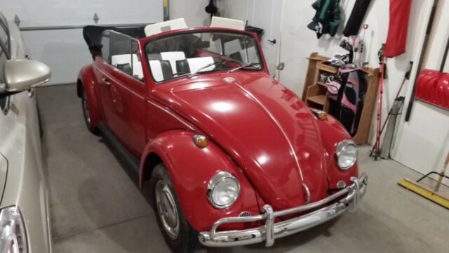 1967 volkswagen beetle convertible 1600cc 4-speed 4-cylinder -fully restored