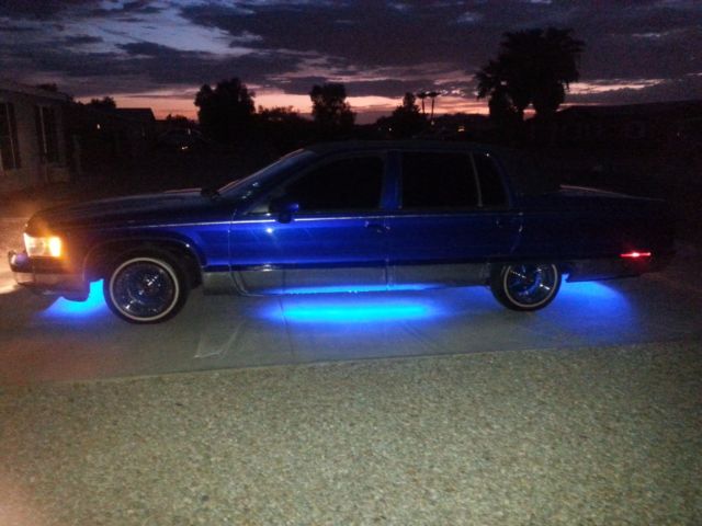 1993 cadillac fleetwood brougham lowrider low rider custom