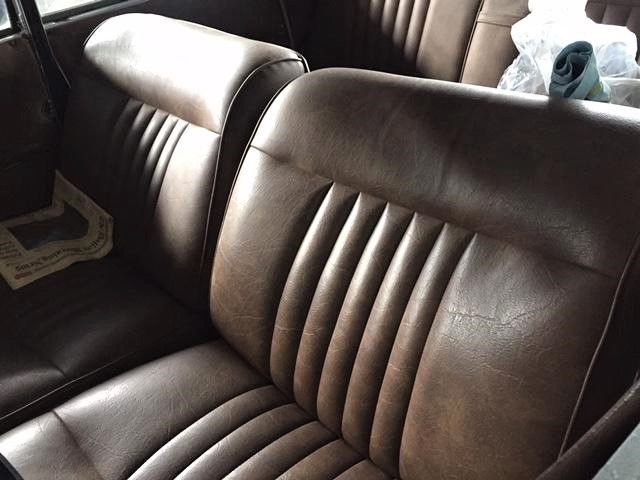 mercedes 300 adenauer sedan restored silver/brown leather low reserve