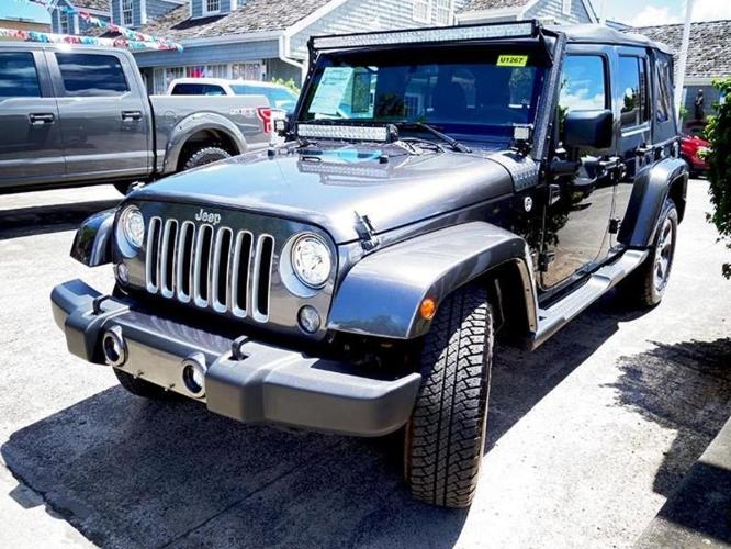 2017 jeep wrangler unlimited sahara 4x4 sahara 4dr suv for sale in kailua, hawaii