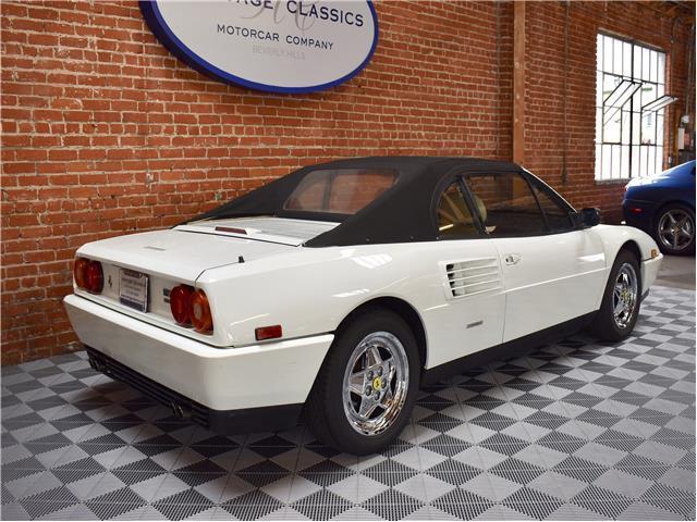 1989 ferrari mondial, bianco avus white with 20300 miles available now!