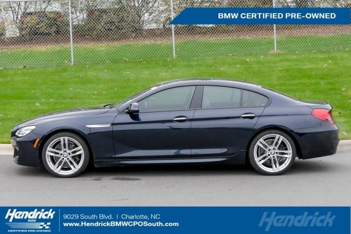 certified 2016 bmw 650i gran coupe charlotte, nc 28273 for sale in charlotte, north carolina