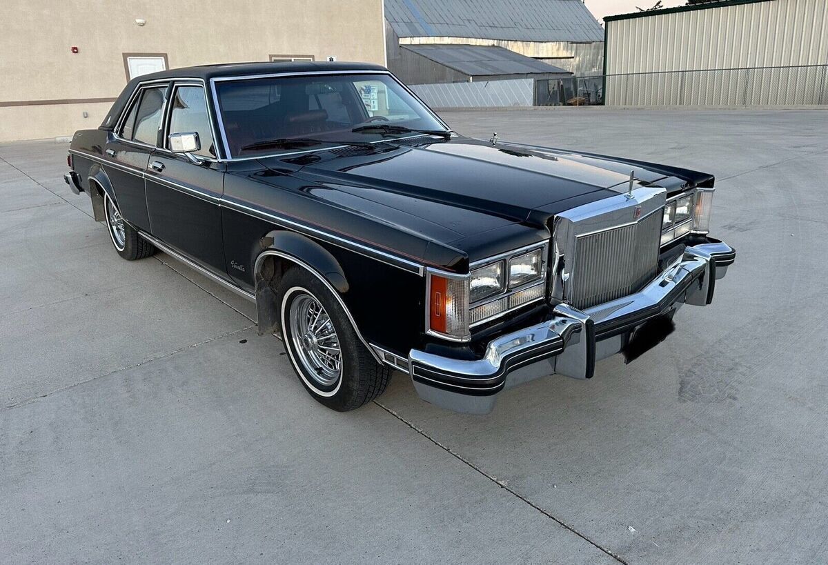 1978 lincoln versailles coupe black