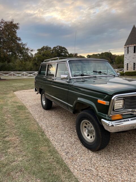 1979 jeep wagoneer wagon green 4wd automatic limited