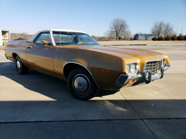 1972 ford ranchero 500 351 - 4 barrel / cold ac family owned since new